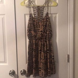 Light brown dress
